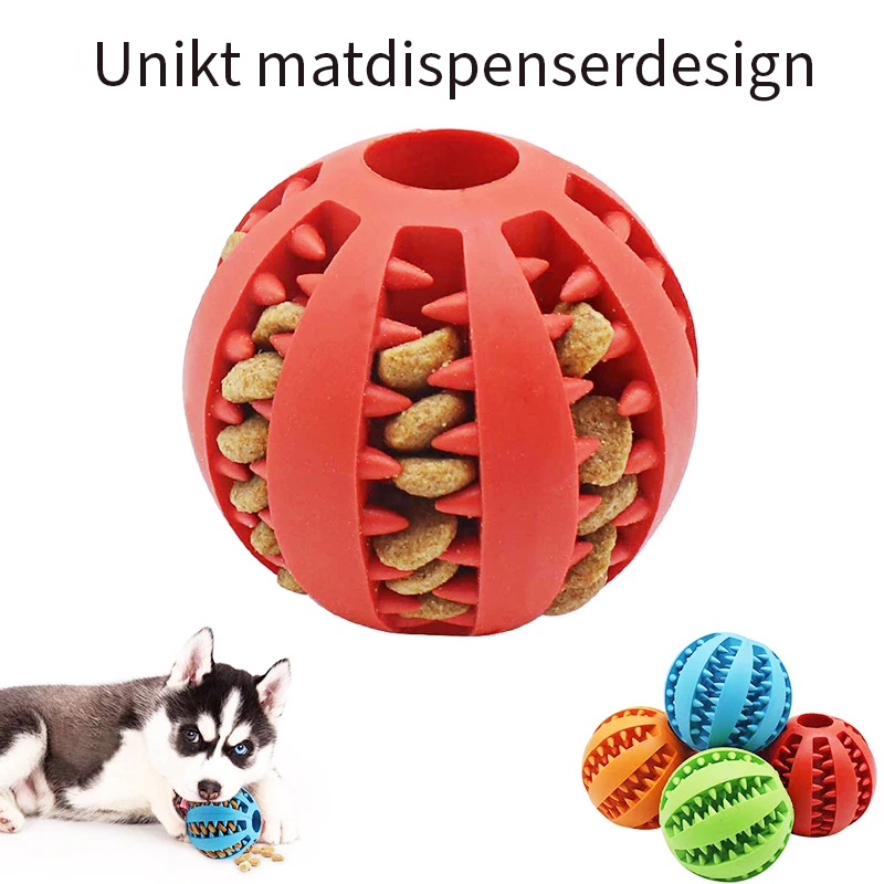 Hundeleke for hjernetrim - Ball med godbiter*